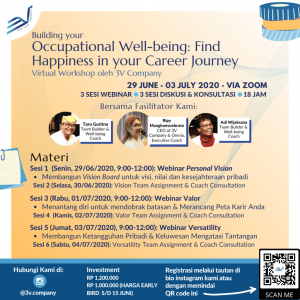 Occupational Well-being Workshop by 3V Company Flyer
