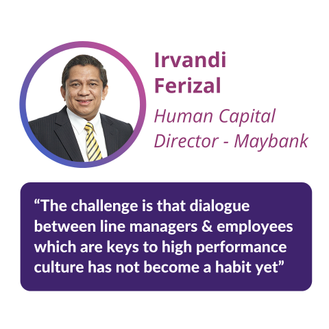 performance management challenge: dialogue between managers and employees not yet a habit